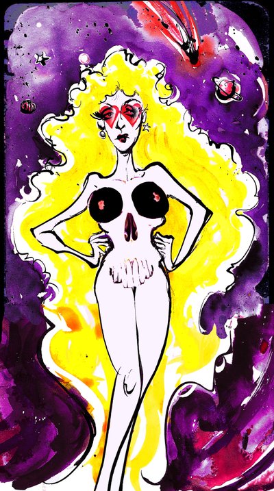 Le Grand Macabre-GyörgyLigetiによるコミックオペラのイラスト（1978年） 作： Neale Osborne